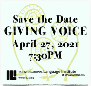 International Language Institute’s  Giving Voice 2021 Goes Live-stream