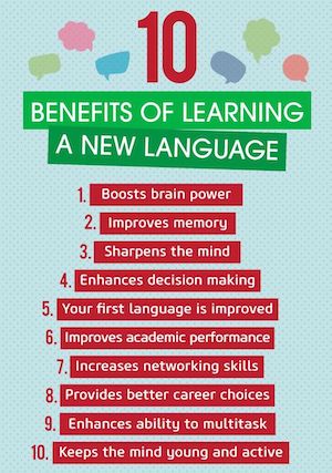 10 Benefits of learning a new language