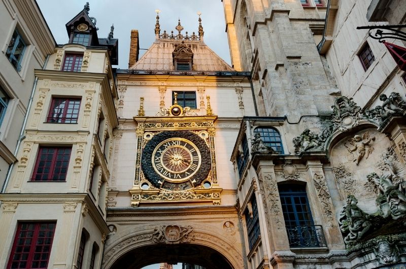 Rouen Normandy clock