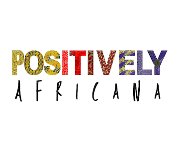 The Positively Africana colorful logo.