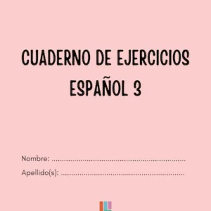 Spanish workbook 3 cover
